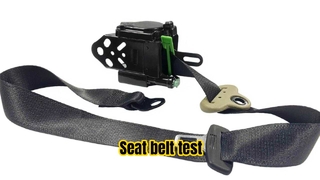 Seat belt test