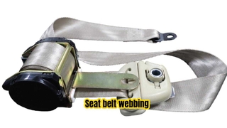 What should we do if I can't pull out the seat belt webbing?